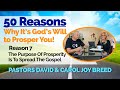 REASON #7 - 50 Reasons Why It&#39;s God&#39;s Will for You To Prosper - Spreading the Good News!