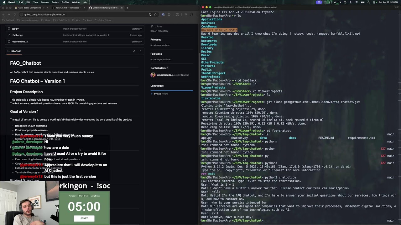 Day 70 learning web dev to make cool stuff | study, code, hangout - YouTube