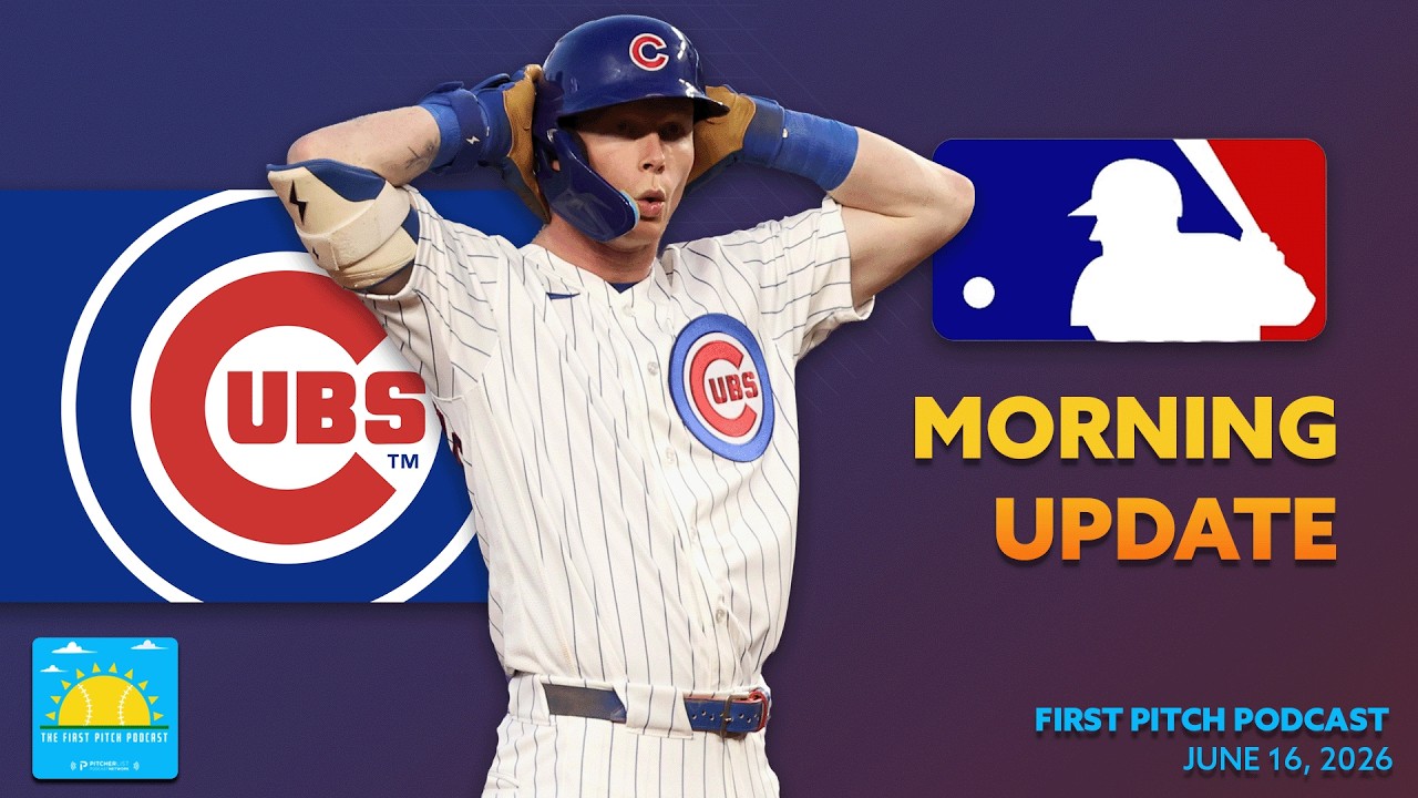 Pete Crow-Armstrong Hits for the Cycle I Daily MLB News and Notes I First Pitch Podcast 6/16/26