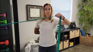 Shoulder External Rotation In The Scapular Plane | Pursuit Physical Therapy