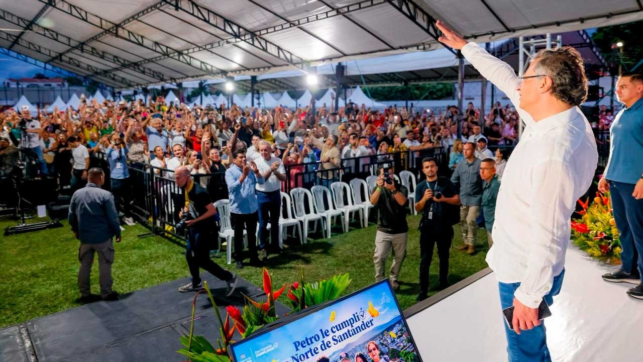 [En vivo] Petro le cumplió a Norte de Santander