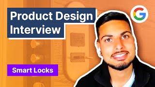 Redesign a Smart Lock: Product Design Whiteboard Interview