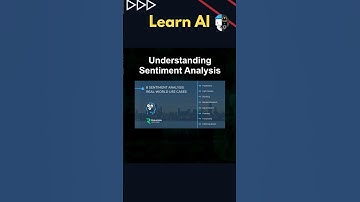 Understanding Sentiment Analysis #ai #artificialintelligence #machinelearning #aiagent