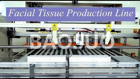 【BAOSUO】YH-FD Automatic Facial Tissue Production Line/Machine（Running in Client Factory）6#