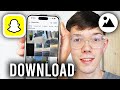 How To Download Memories On Snapchat - Step By Step