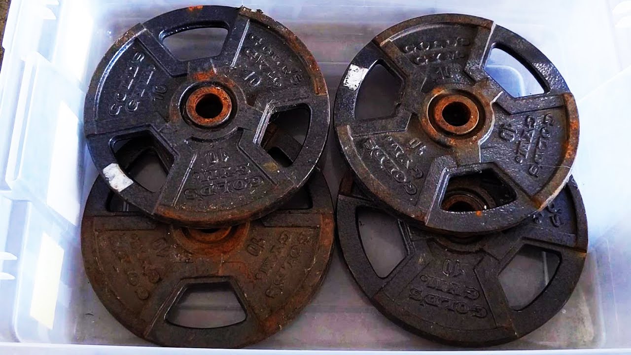 How To Clean Rusty Weights YouTube How To Clean Rusty Weights YouTube
