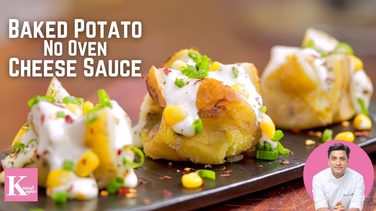 Namak mein Bhuna Aloo kaise banae? | Roasted Jacket Potato recipe | home made cheese spread recipe