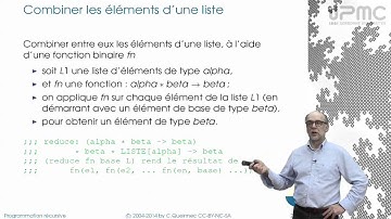 5/3 Fonctionnelle reduce - MOOC Programmation récursive
