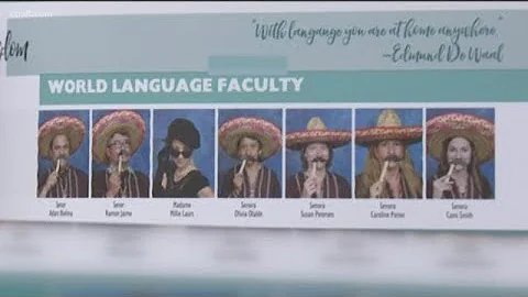 Controversy over teachers wearing sombreros, fake mustaches in yearbook photos