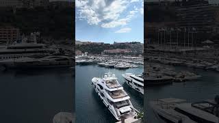 Port Hercule Monte Carlo in Monaco #shorts #montecarlo #monaco #travel