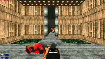 The Ultimate Doom - E1M6 Central Processing - UVMAX 100% Secrets 60fps Uncommented