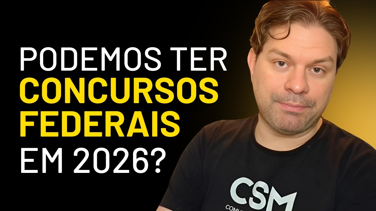 É POSSÍVEL TERMOS CONCURSOS FEDERAIS EM ANO ELEITORAL? - YouTube