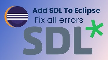 How to add SDL2 in Eclipse!! Fix all errors!!