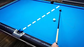 How to Bank in Pool (Easy Aiming System)