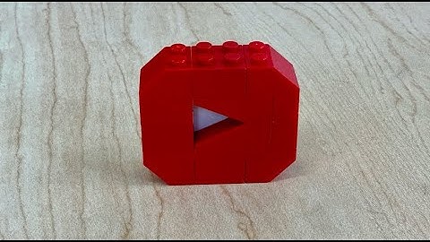 How To Build A Lego YouTube Play Button!