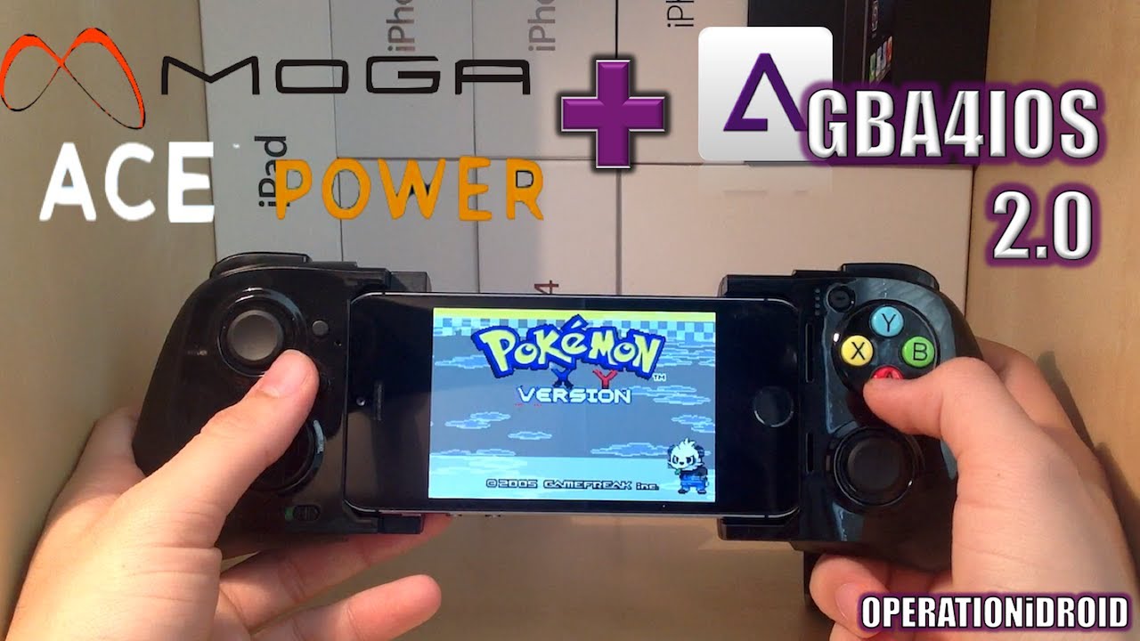 Gba4ios 2 0 Moga Ace Power Ios Controller Gameplay Review Youtube