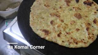 Carrot Onion Paratha Simple and Easy Recipe | Its Komal Corner