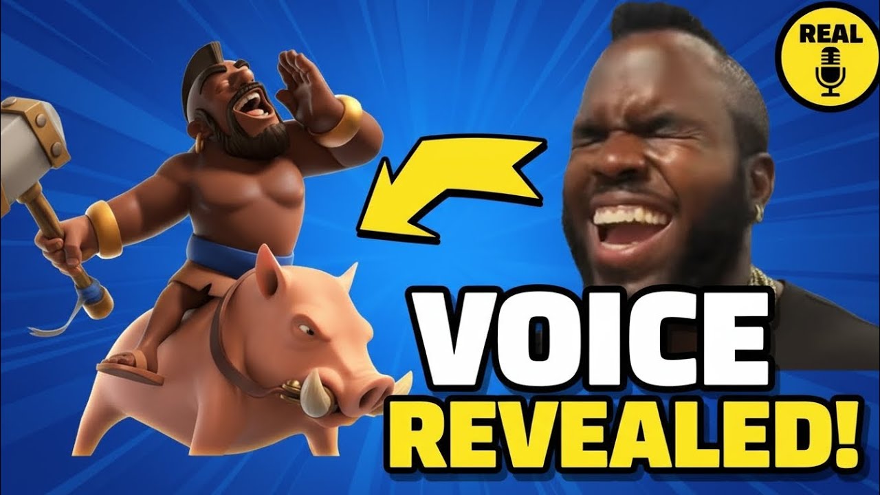 Clash Royale Voices in Real Life! (You Won’t Believe Who Said HOG RIDER ...