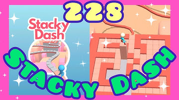 Stacky Dash level 228 very nice 👍 #mobilegameroom #gameplay #viral #games #stackydash #game
