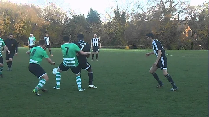 Great Baddow 0-0 Catholic United.  ProKit Essex Olympian League Division 2.  Tue19Apr2016
