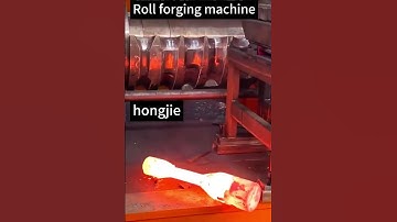 Roll forging machine is an efficient and precise metal processing equipment#rollforging #forging