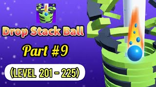 Drop Stack Ball -Fall Helix Blast Crash 3D, Gameplay Walkthrough Part 9, Level 201-225 [iOS/Android] screenshot 1