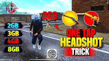 Free Fire Auto Headshot Trick 2025 Sensitivity | 2gb, 4gb, 6gb, 8gb Ram Headshot Sensitivity Setting