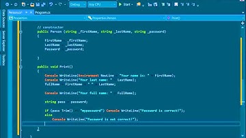 C# 6.0 Tutorial - Fundamentals - 29. Properties