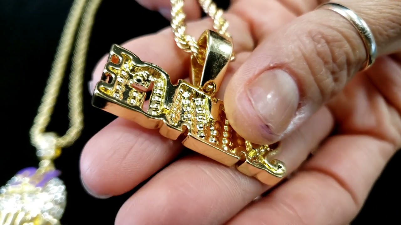 18k Gold Plated SAVAGE | BlingKingStar | Free shipping