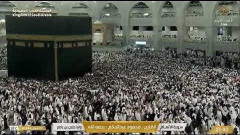 سورة الانعام  للشيخ محمود عبد الحكم رحمه الله