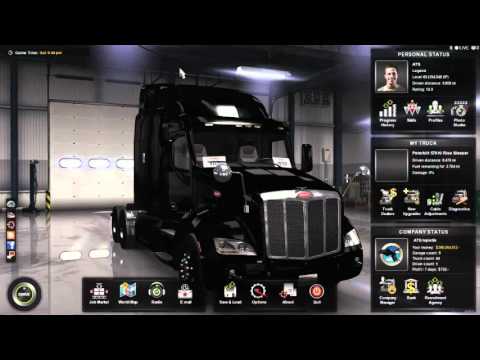 100% Save Game + Free Cam • ATS mods - American truck ...