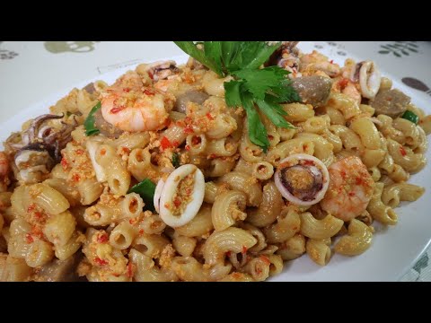 RESEP SEBLAK SEAFOOD MAKARONI, ENAK DAN GAMBANG MEMBUATNYA ...