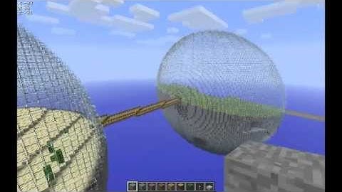Minecraft: biosphere mod