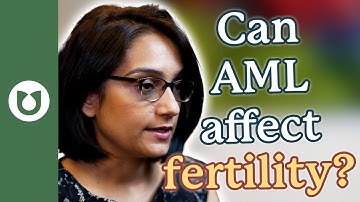 How does an AML diagnosis affect fertility in women? #AML