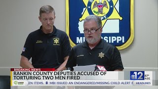 Rankin County deputies accused of torturing two Black men fired