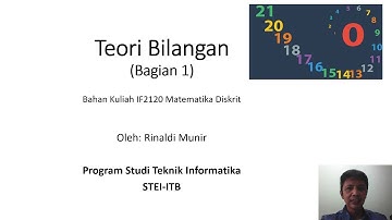 Matdis 24: Teori Bilangan (Bagian1) - Updated