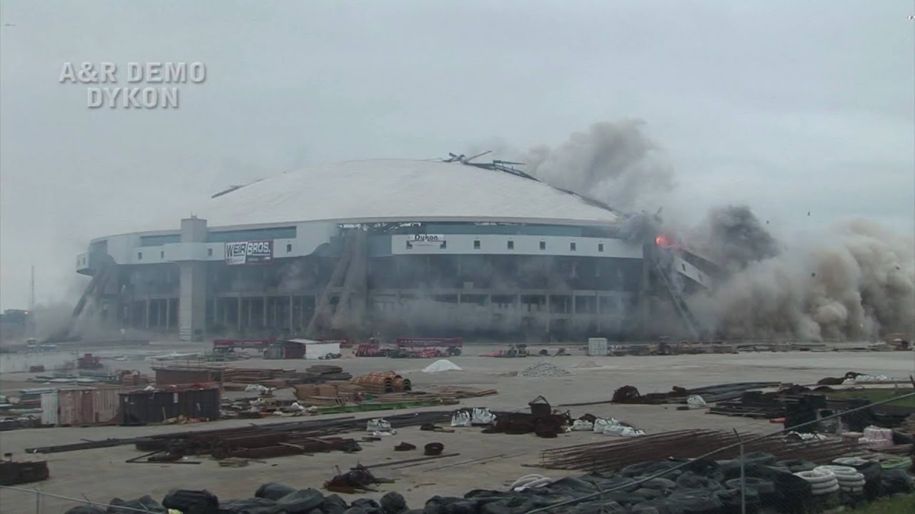 Texas Stadium Implosion A&R Dykon Protec 6-cam comp