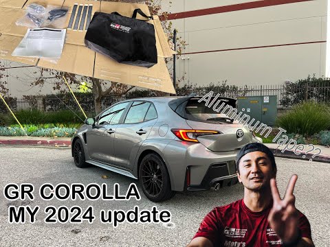 My 2023 Toyota GR Corolla gets Model Year 2024 Updates!