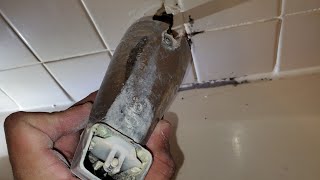 How to Replace Tub Spout. EASY! by Sam 135,812 views 4 years ago 4 minutes, 55 seconds
