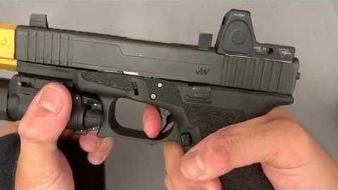 Glock & CZ P-10 Self-Resetting Dry-Fire Trigger Mod