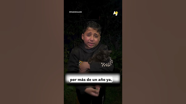 Niño palestino se emociona por volver a casa #shorts