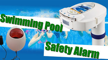 Test of IC ICLOVER Pool Alarm Outdoor Inground Immersion Swimming Pool Safety Alarm
