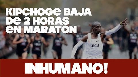 Kipchoge BAJA de 2 HORAS en MARATÓN (TRAMPA o RÉCORD?)