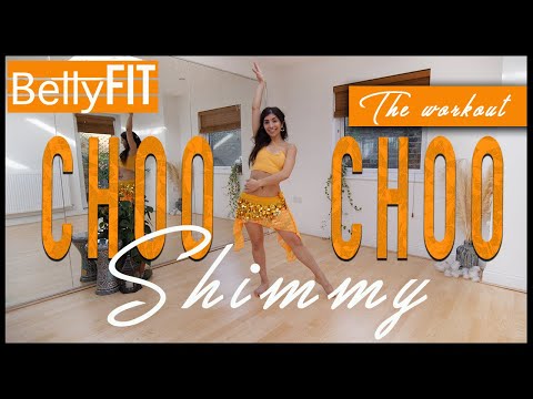 Choo choo Shimmy | Belly dance Workout | Cardio Sweat!