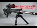 Ruger Precision rifle barrel swap, setting the head space