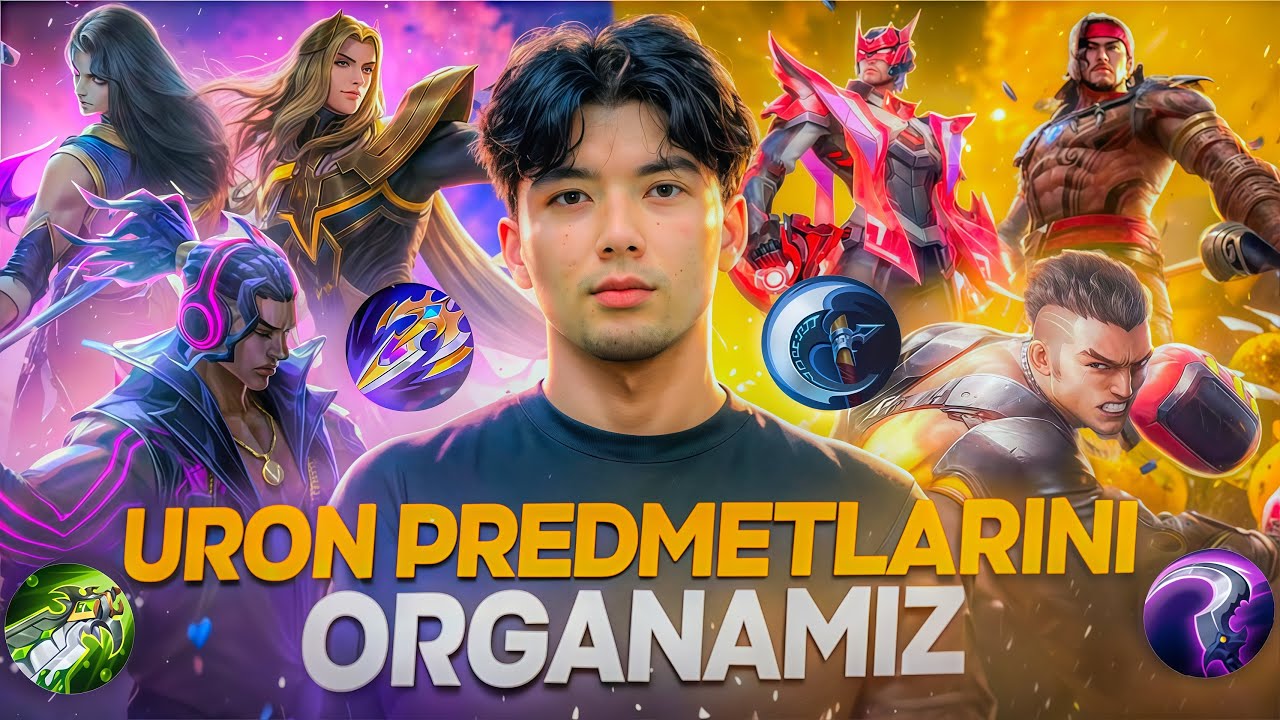 URON PREDMETLARINI KORIB CHIQAMIZ🧐   #mobilelegends #tutorial #oʻrganamiz