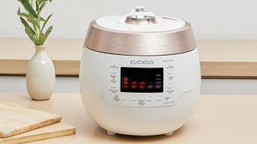 Cơm ngon trọn vị với nồi cơm điện tử áp suất kép Cuckoo CRP-RT1008F