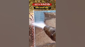 #shorts | AC service ka karvana chahie | split AC service kaise karen #shortvideo