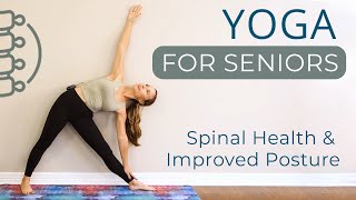 Beginners Yoga for Seniors | Improve your Spinal Health & Posture with Tessa screenshot 4