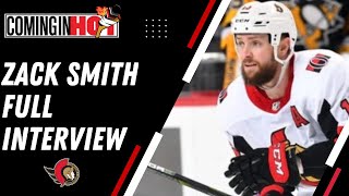 Zack Smith Full Interview : Ottawa Senators | Coming in Hot
